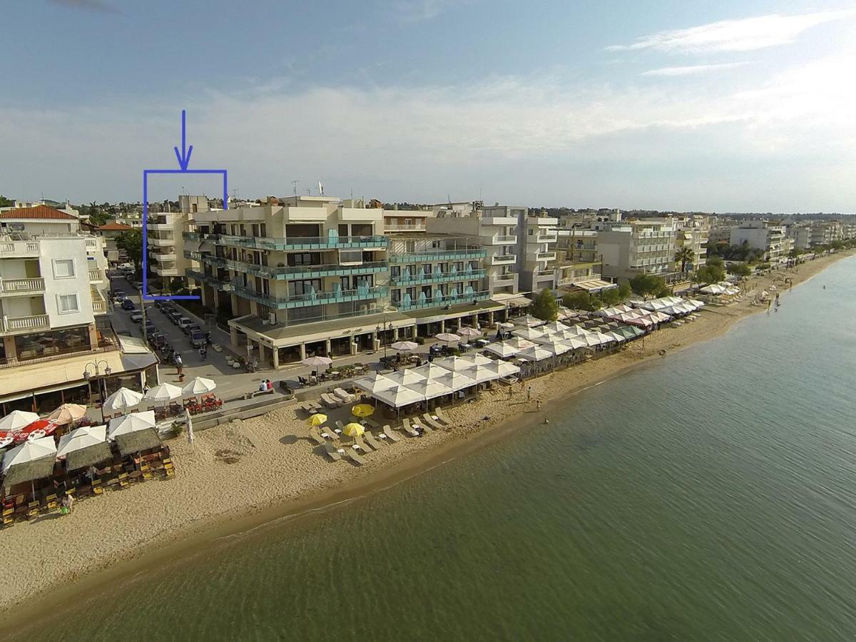شقة Aegean Studio By The Sea Peraía المظهر الخارجي الصورة